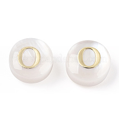 Бусины из натуральных пресноводных ракушек SHEL-N036-01O