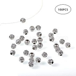 Шарики сплава тибетского серебра&nbsp;PALLOY-PH0005-24