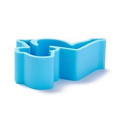 Женщина поделки украшения силуэт силиконовые Молды для статуй DIY-I085-02