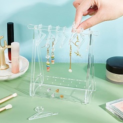 Вешалка для пальто съемные акриловые серьги-дисплеи&nbsp;EDIS-PH0001-48