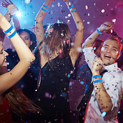 200шт одноразовые браслеты из синтетической бумаги&nbsp;BJEW-CN0001-11