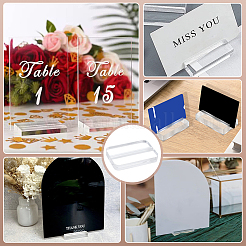 Настольная визитница из акрила DIY-WH0430-972B