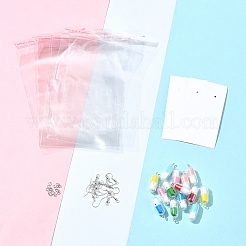 Наборы для изготовления полупрозрачных пластиковых капсул для таблеток и латунных висячих сережек своими руками&nbsp;DIY-FS0007-13