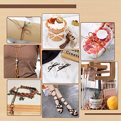 6 рулон шнура из искусственной замши 6 цветов LW-PH0002-27A