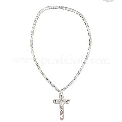 Ожерелья и браслеты с подвесками в готическом стиле из нержавеющей стали 304 FS-WG287BB-03