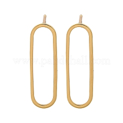 Латунь серьги&nbsp;X-KK-T038-484B