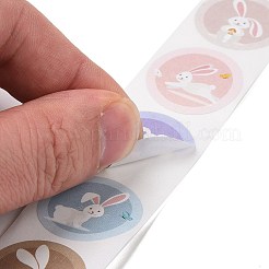 8 узор на пасхальную тематику самоклеющиеся рулоны бумажных наклеек&nbsp;LS-DIY-C060-03H