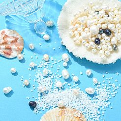 Натуральный жемчуг и стеклянные бусины BSHE-XCP0001-06