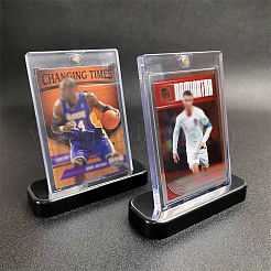 Прямоугольный пластиковый держатель для карт спортивной звезды ODIS-WH0329-21