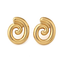 Серьги-гвоздики из нержавеющей стали 304 для женщин&nbsp;EJEW-U052-09G