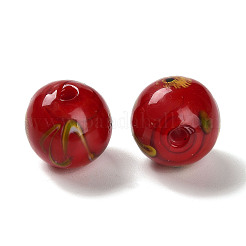 Ручной непрозрачные бусины&nbsp;LAMP-C016-04B-09