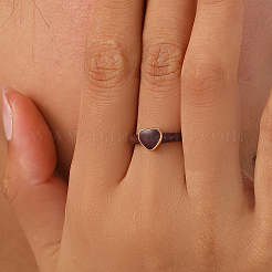 Женское серебряное кольцо-капелька в форме сердца S925 во французском винтажном стиле. CV2206