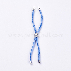 Création de bracelets à cordon torsadé en nylon&nbsp;MAK-F018-03P-RS