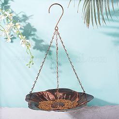 Железная кормушка для птиц на открытом воздухе DIY-WH0430-686