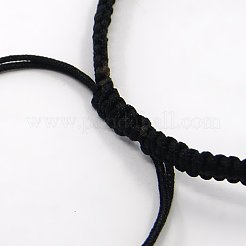 Création de bracelets de corde en nylon tressée&nbsp;X-AJEW-M001-24
