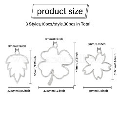 Подвески из сплава 30шт 3 стиля FIND-CA0008-79