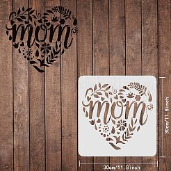 Modelli di stencil per pittura da disegno riutilizzabili in plastica&nbsp;DIY-WH0172-388
