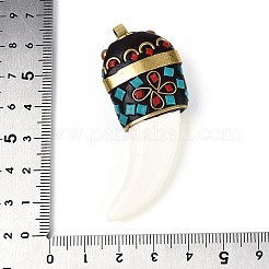 Handgefertigte Indonesien große Anhänger&nbsp;IPDL-N004-02A-C