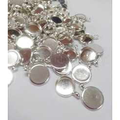 Colgante de latón cabochon ajustes&nbsp;KK-H280-S