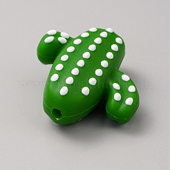 Пищевые экологически чистые силиконовые бусины&nbsp;LS-SIL-WH0013-24A