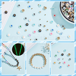 1700шт 7 стиля светящиеся акриловые бусины&nbsp;DIY-PH0003-77