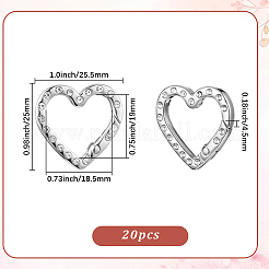 20 шт. Кольца пружинные со стразами из цинкового сплава FIND-SP0004-36P