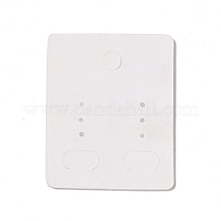 Scheda display per orecchini di carta rettangolare con foro per appenderla&nbsp;CDIS-C004-01C