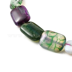 Натуральные полосатые агатовые / полосатые агатовые бусинки G-B137-B01-01J