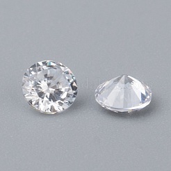 Cabochons de zircone cubique en forme de diamant clair&nbsp;X-ZIRC-M002-3mm-007