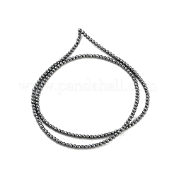 Немагнитные синтетический гематит бисер пряди G-E133-1D