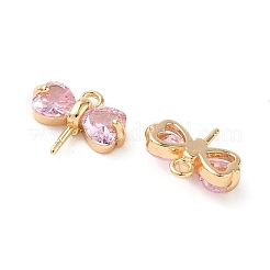 Латунный микро-паве кубический цирконий KK-L250-07G