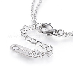 Многорядные браслеты из нержавеющей стали 304 BJEW-K219-10P