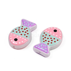 Окрашенные стеклянные бусины X-LAMP-F036-02A