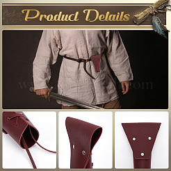 Ножны для ножей и мечей из искусственной кожи&nbsp;AJEW-WH20001-90A-02