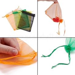 Прямоугольник органзы подарочные пакеты OP-P001-03