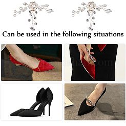 Съемное украшение для обуви&nbsp;AJEW-WH0326-76C