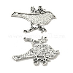 Style tibétain grands supports de pendentifs pour l'émail&nbsp;TIBEP-292-AS-FF