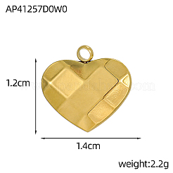 Подвески из нержавеющей стали 304 STAS-OY002-52G