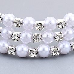 Браслеты из железа с тремя петлями BJEW-R308-01