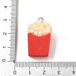 Подвески из непрозрачной смолы RESI-F061-05