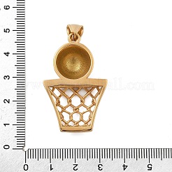 Colgantes de rhinestone de acero inoxidable 304&nbsp;STAS-G346-54G