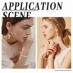 64шт 4 стильные латунные бусины KK-BC0009-95