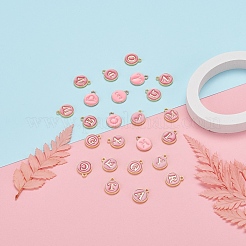 2 комплект 2 стилей позолоченных сплавов с эмалью&nbsp;ENAM-YW0001-28E