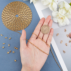 Наборы для самостоятельного изготовления ювелирных изделий из шариковой цепочки&nbsp;DIY-SC0014-64G