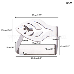 Pinces à nappe en acier inoxydable&nbsp;TOOL-WH0119-09