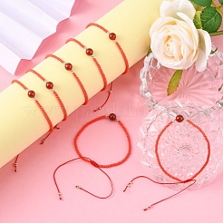 Плетеные браслеты из нейлоновой нити BJEW-JB04346-06