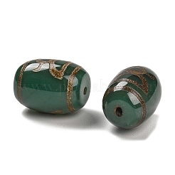 Тибетского стиля бусы дзи&nbsp;TDZI-R002-02C