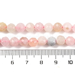 Природные морганит нитей бисера X-G-F770-C09-05