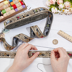 Лента для вышивки из полиэстера OCOR-WH0101-160B