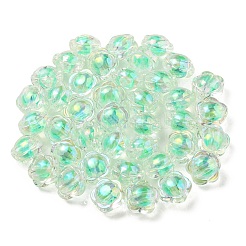 Placage uv perles acryliques irisées arc-en-ciel&nbsp;OACR-A014-03H